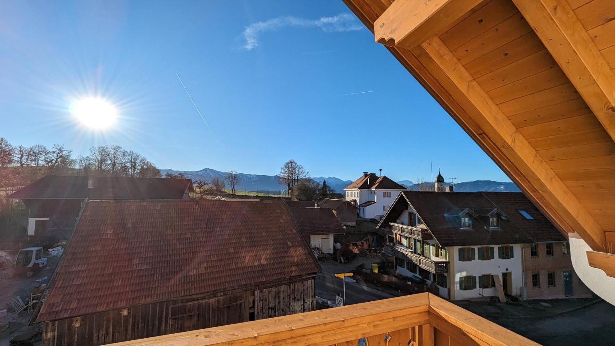 Liboria I Traumhafte Ferienwohnung In Aidling Am Riegsee Mit Atemberaubendem Panoramablick! エクステリア 写真