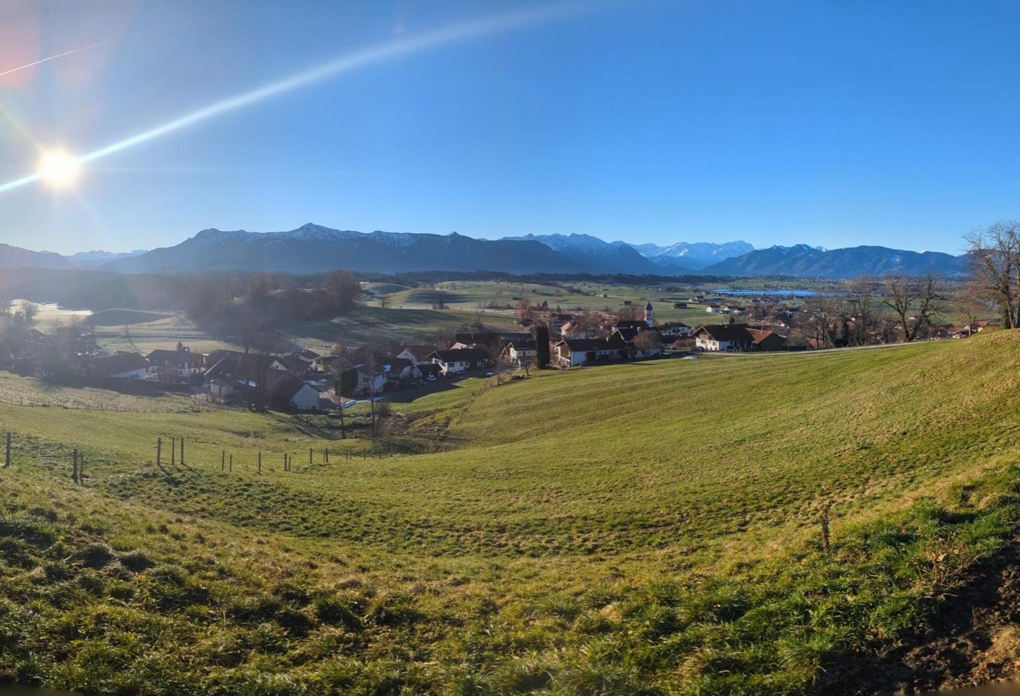 Liboria I Traumhafte Ferienwohnung In Aidling Am Riegsee Mit Atemberaubendem Panoramablick! エクステリア 写真